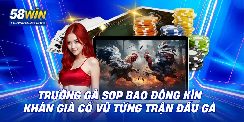 Trường gà Sop Bao đông kín khán giả cổ vũ từng trận đấu gà